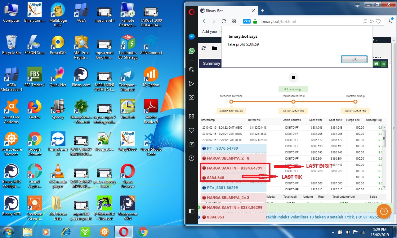 digit terakhir tdk sama