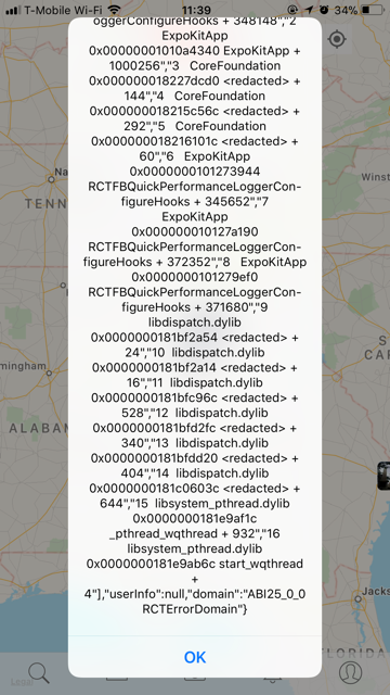 Getting Notification Token Failing on iOS · Issue #1424 · expo/expo ...