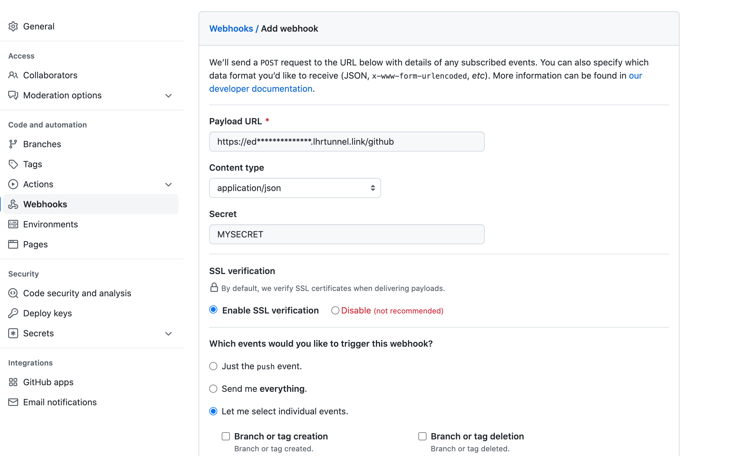 Github Bellwood4486 Sample Github Webhook Consumer