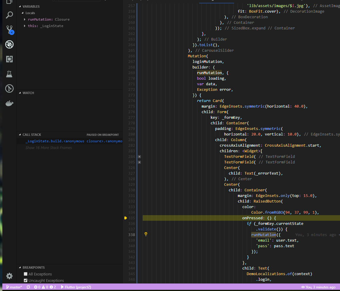 Mutation Is Not Triggered Issue 218 Zino hofmann graphql flutter