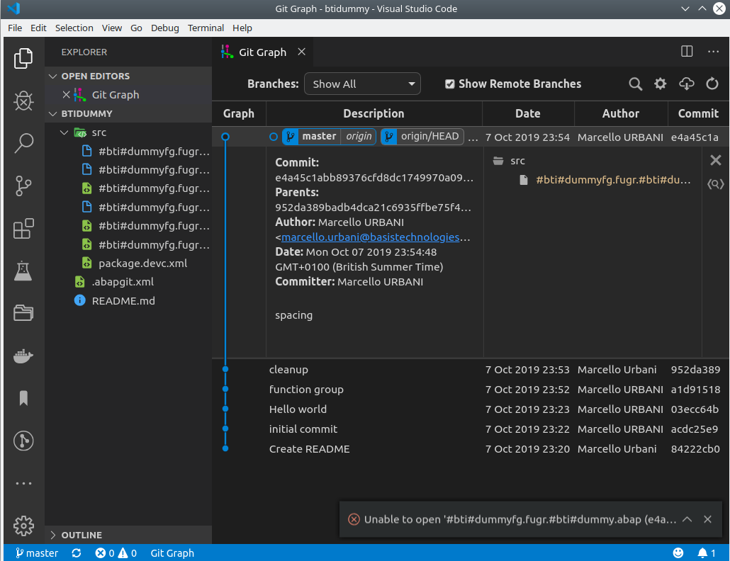 Diff failing for some oddly named file · Issue #192 · mhutchie/vscode ...
