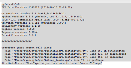 v2.5.0 - Error when opening Monitor fittings · Issue #1767 · pyfa-org ...