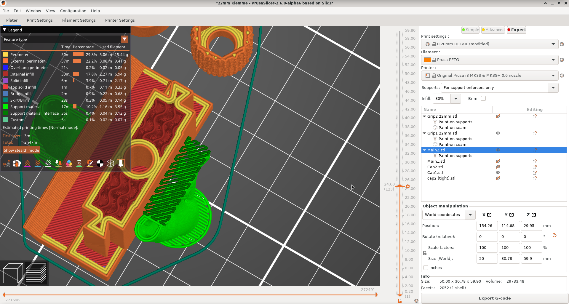 Organic Support Bug Prusaslicer 2.6 - alpha 6 · Issue #10432 · prusa3d ...