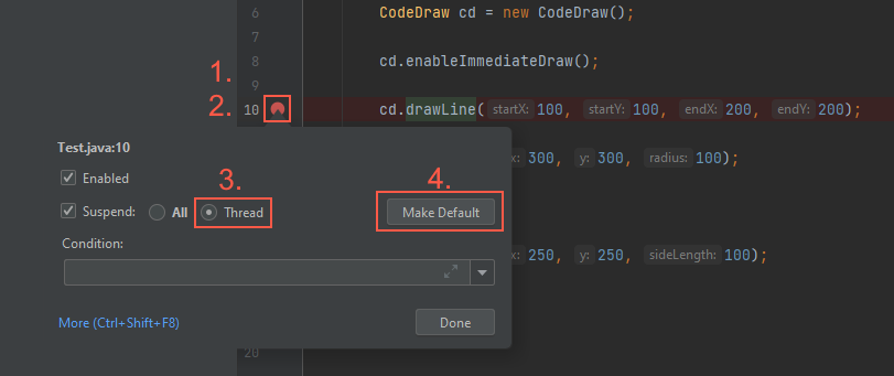 06 Debugging CodeDraw and ImmediateDraw