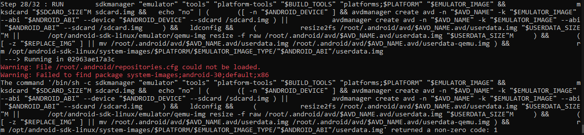 Android 11 build issue · Issue #1126 · aerokube/selenoid · GitHub
