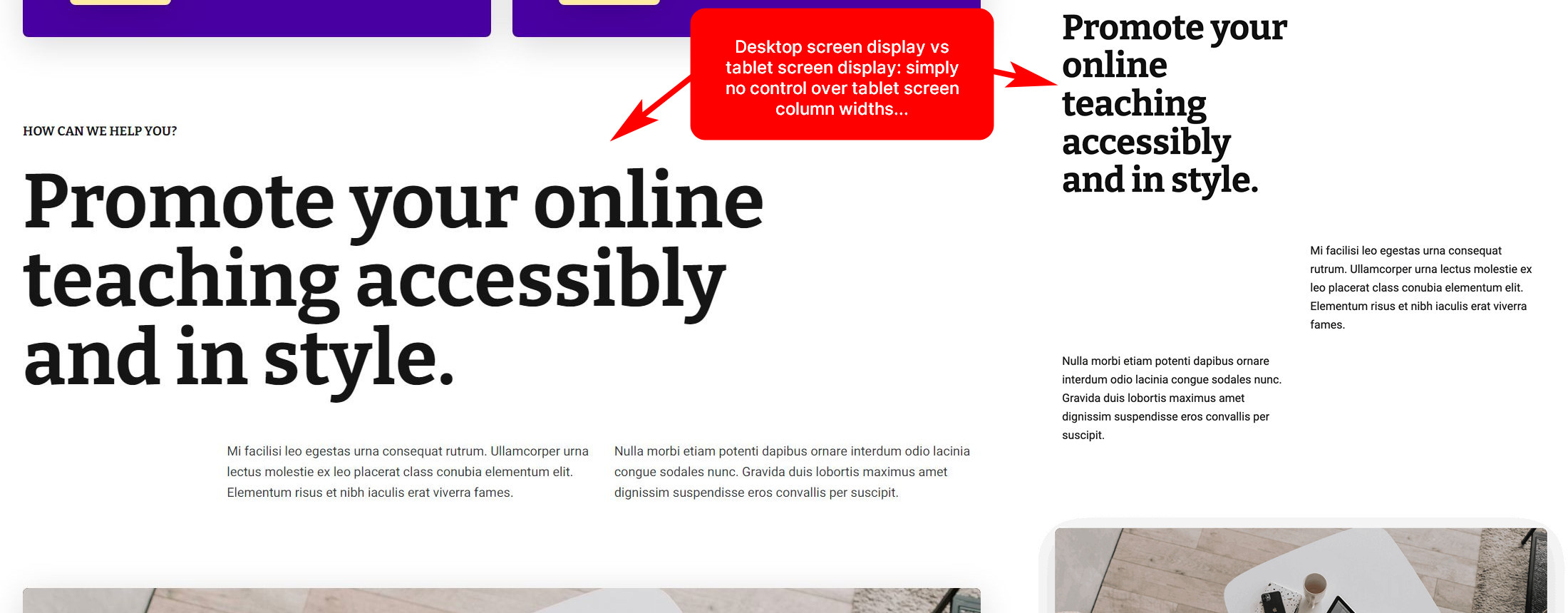 Columns with padding breaks responsive layout · Issue 36404