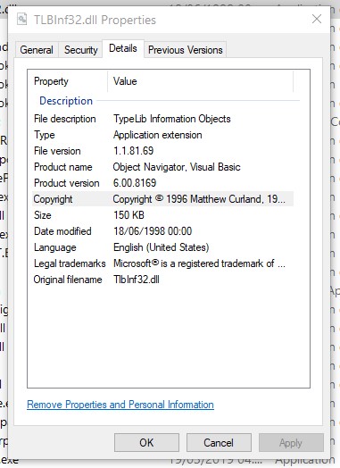 TypeLinInfo