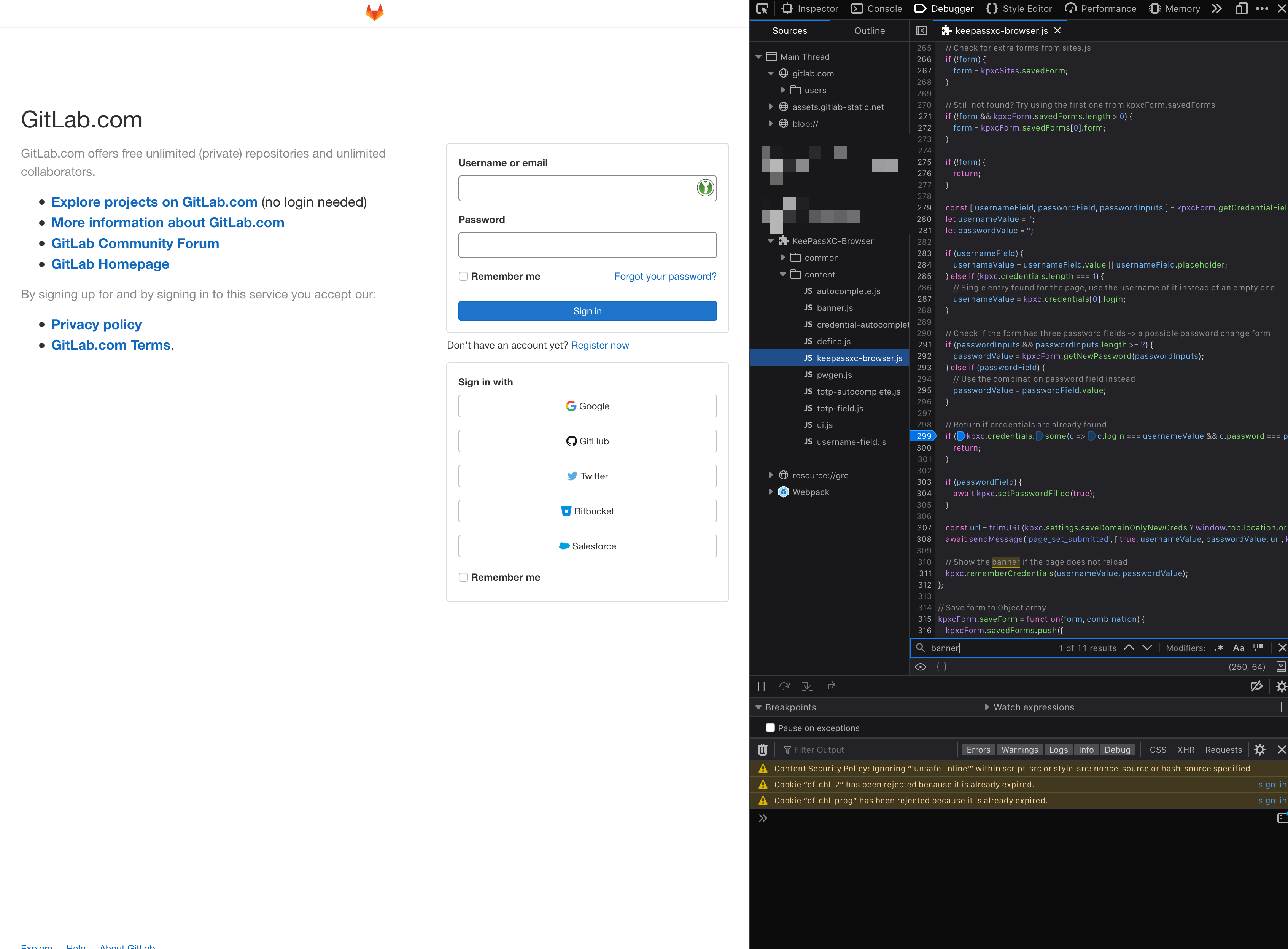 Firefox extension thinks password change every time · Issue 1323
