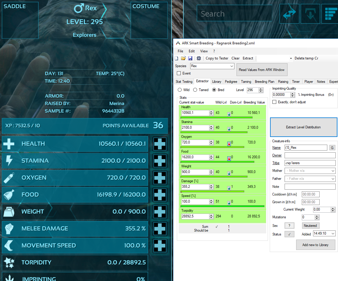 Stat to Level issue · Issue #473 · cadon/ARKStatsExtractor · GitHub