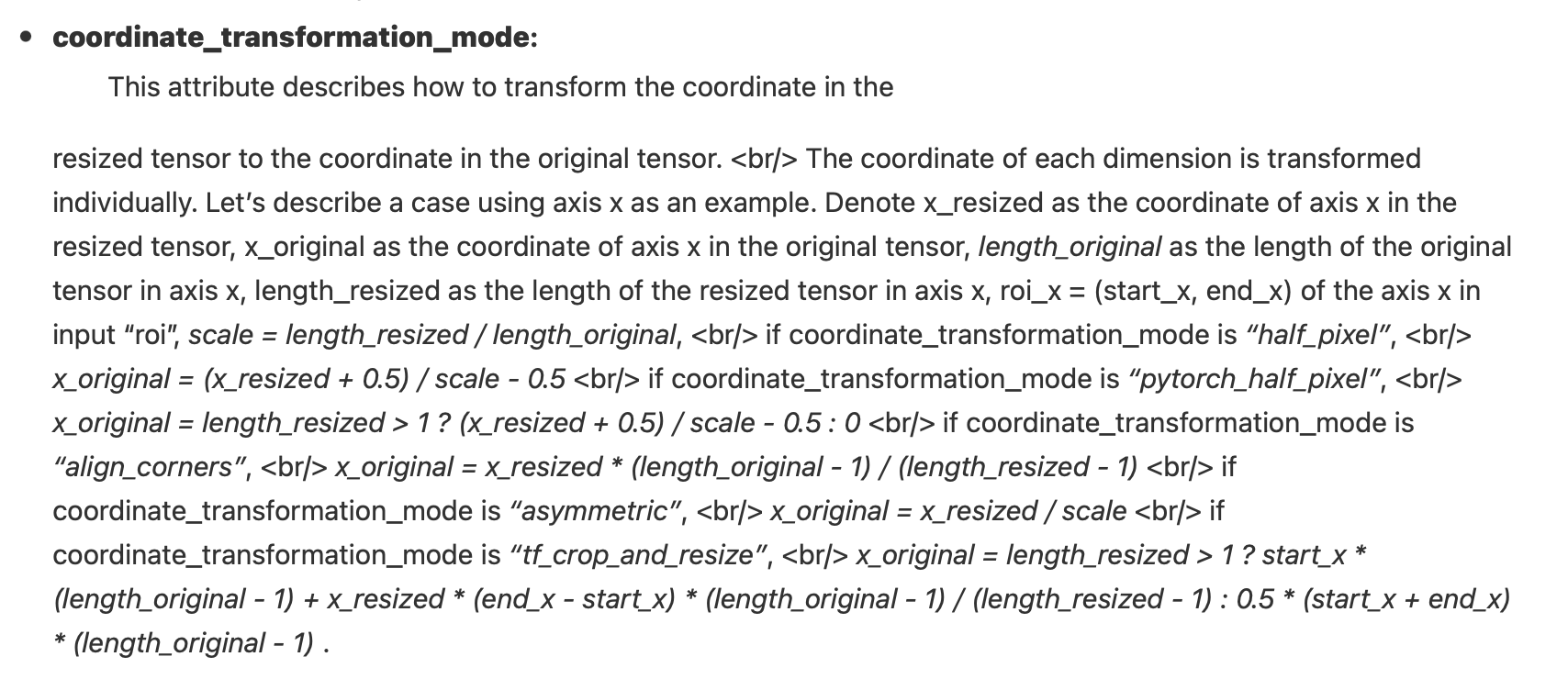 Formatting issues with equations / code blocks in HTML operator docs ...