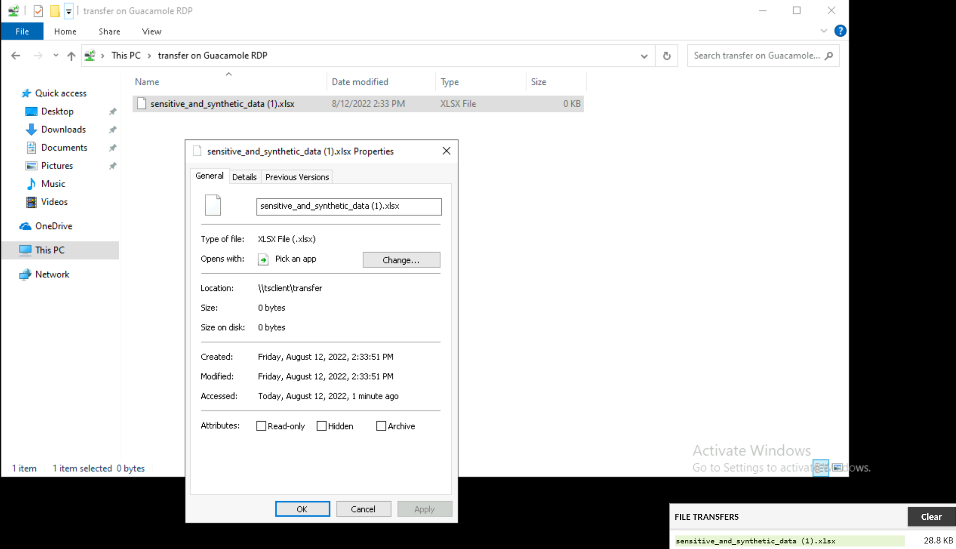 0 bytes data copied to Windows VM(guacamole RDP) · Issue #2455 ...