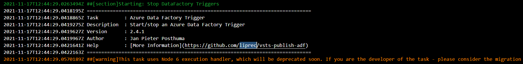 Azure Devops Pipeline Warning · Issue #76 · liprec/vsts-publish-adf ...