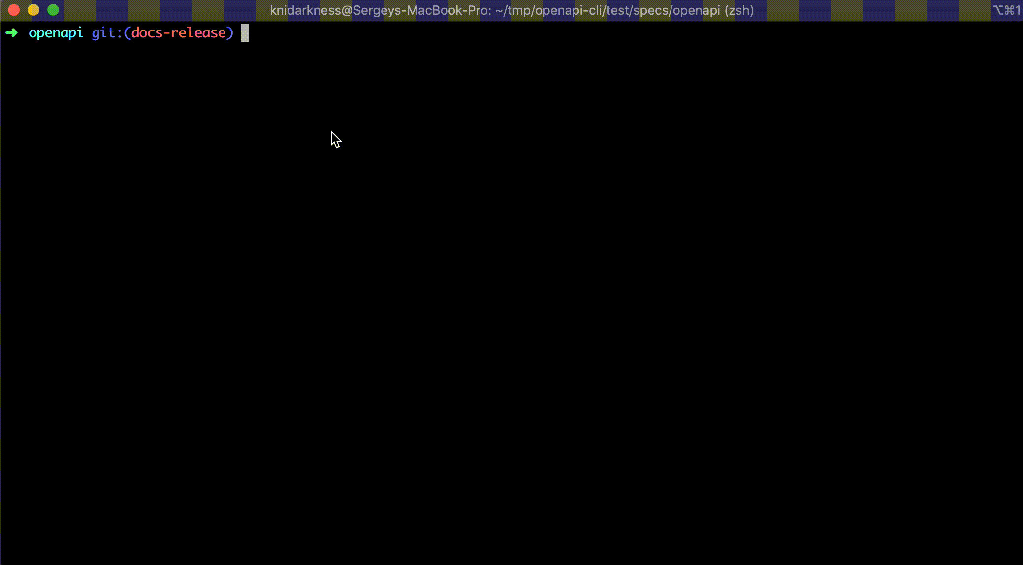 OpenAPI 3 CLI toolset
