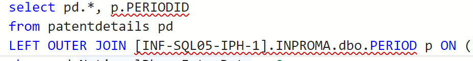 Syntax highlight/Intellisense does not work on Linked Server Query ...