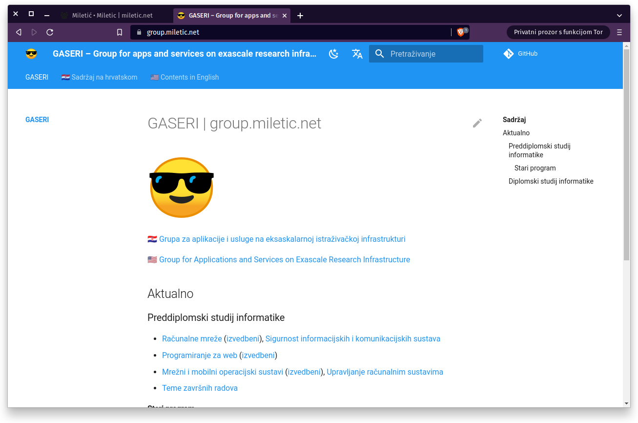 group miletic net