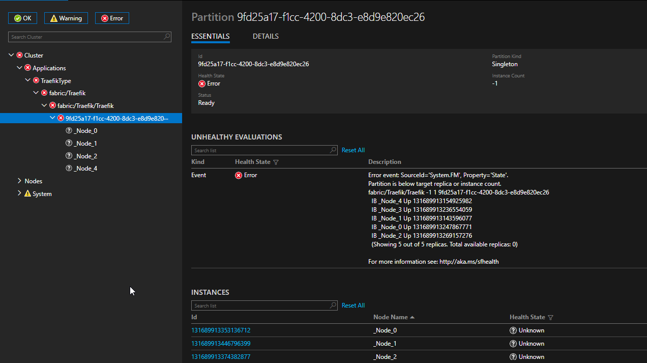 Service Fabric App not working · Issue 1002 · microsoft/servicefabric