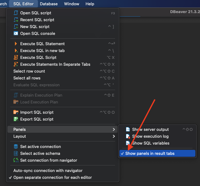 Text search goes on "Output" tab · Issue #13658 · dbeaver/dbeaver · GitHub
