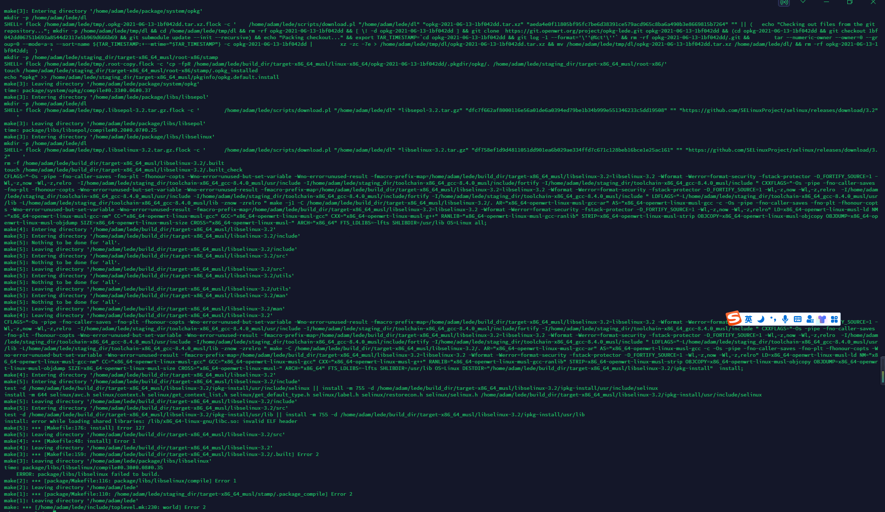 新issue，默认设置编译失败 · Issue #9668 · coolsnowwolf/lede · GitHub