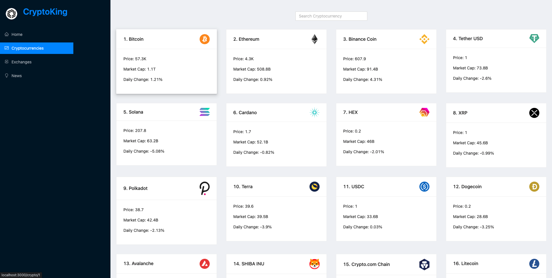 crypto-app - Codesandbox