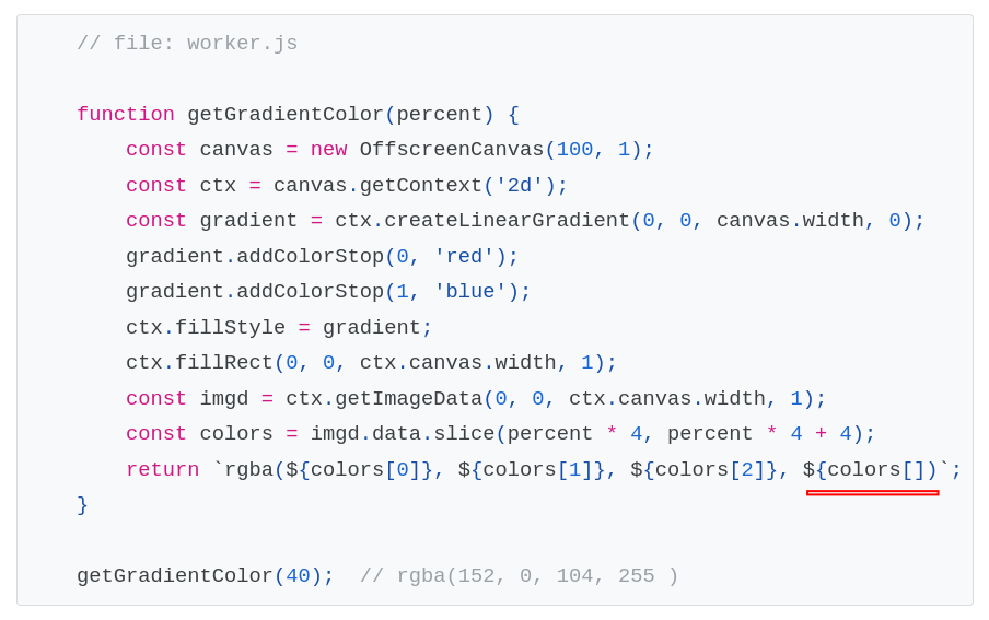 Bug in example code on OffscreenCanvas blog page · Issue #3141 ...