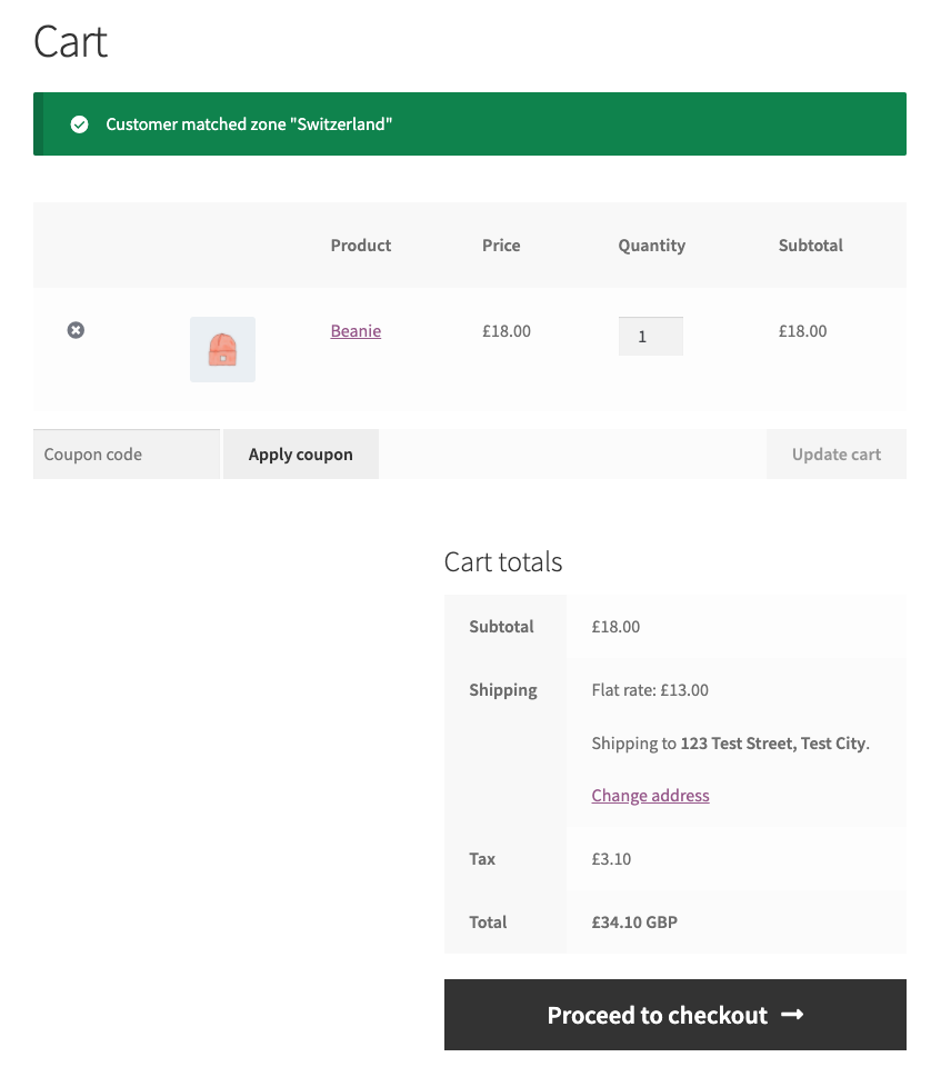 Existing customers are not matching the default shipping