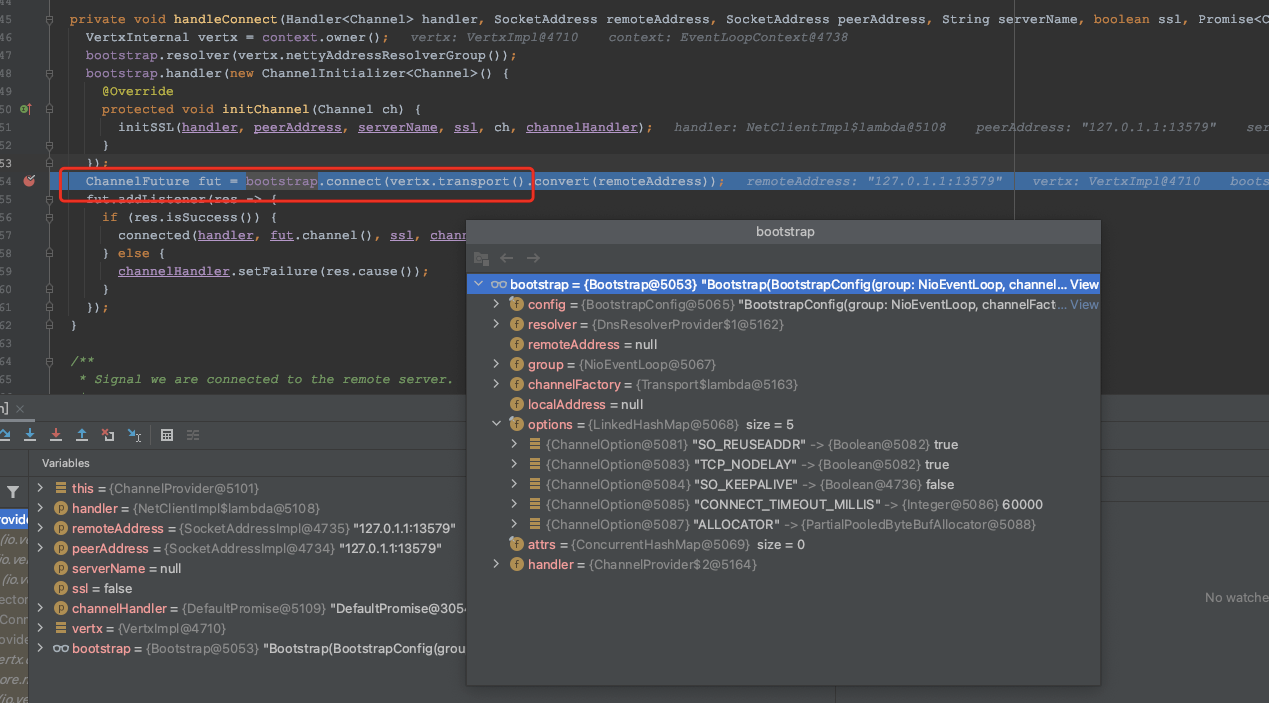 HttpClientOptions.setConnectTimeout not work in version vertx-core 4.0. ...