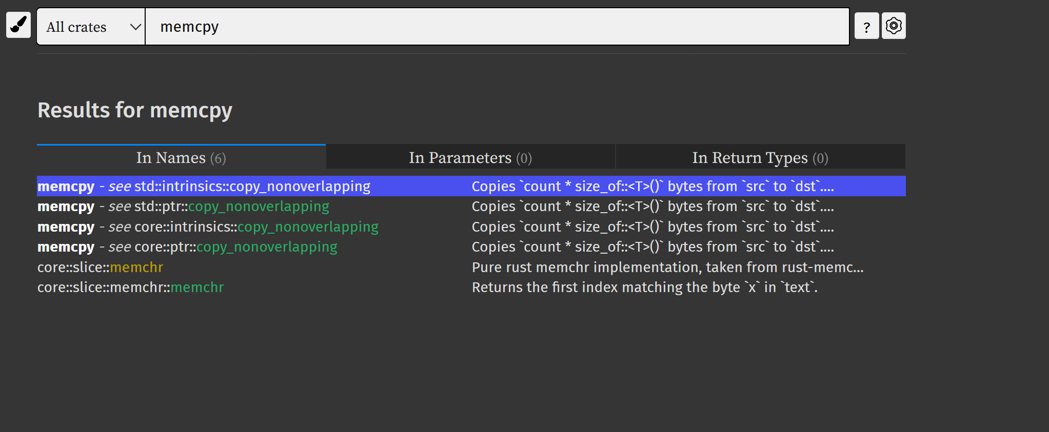 Screenshot_2020-11-19 Results for memcpy - Rust