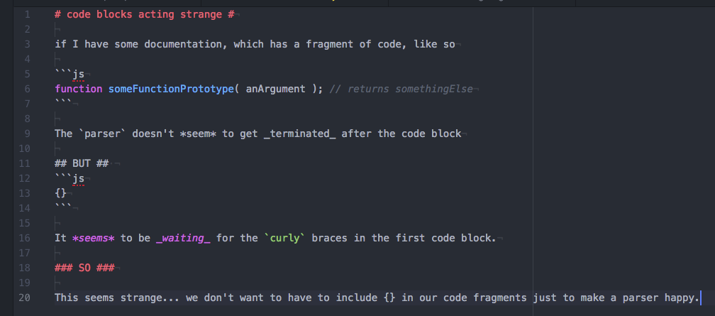 Strange syntax hiliting in md documents · Issue #16380 · atom/atom · GitHub