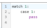 `match` and `case` are not syntax highlighted in Python · Issue #984 ...