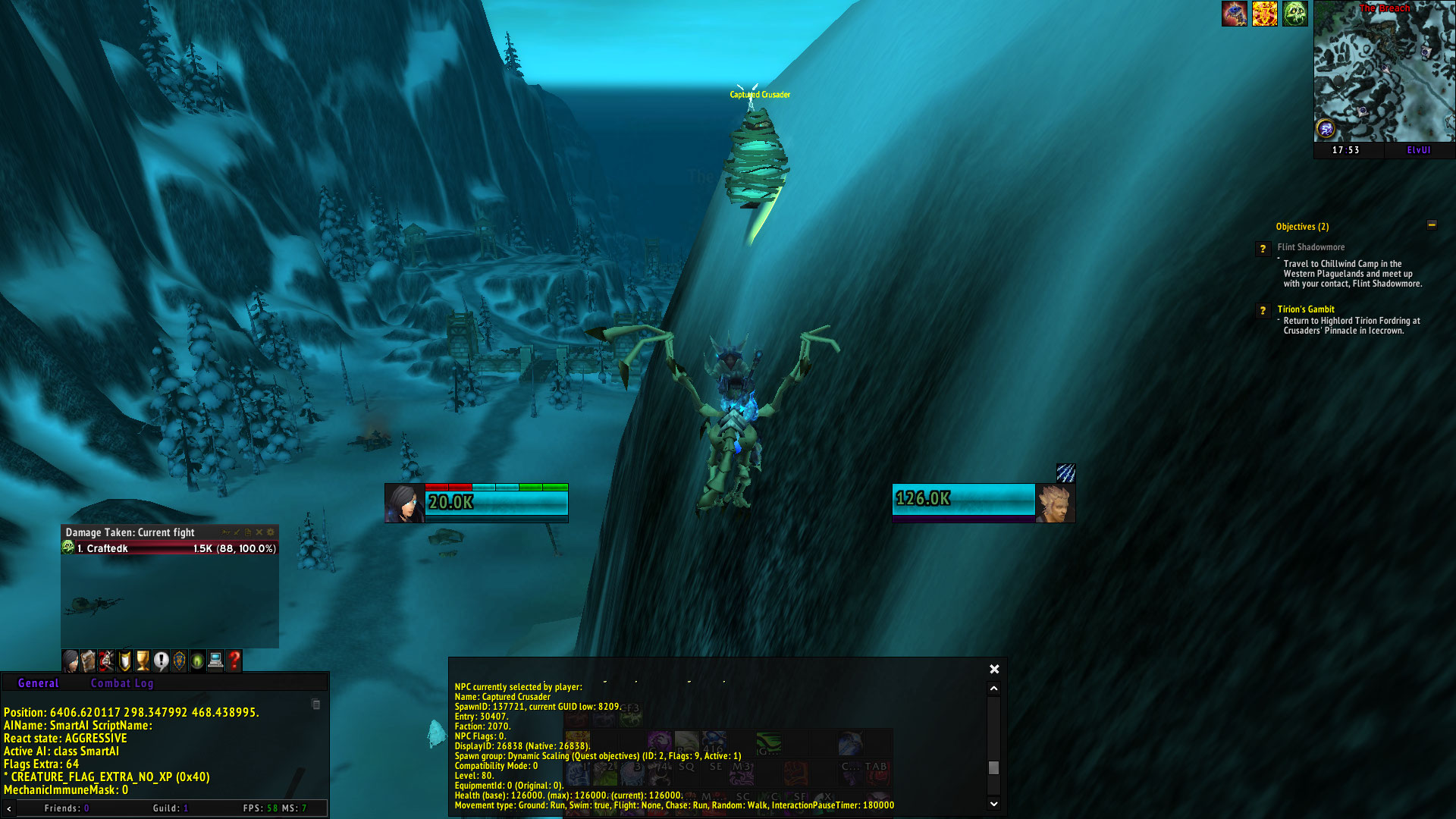 DB/Creature: Captured Crusader Wrong spawned · Issue #27044 ...
