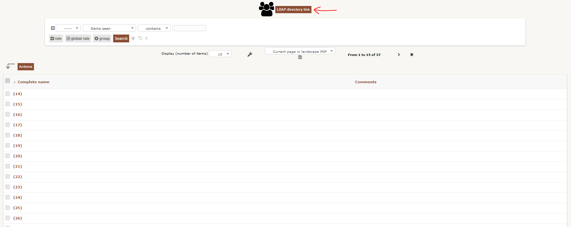 No title on imported groups from LDAP · Issue #11028 · glpi-project ...