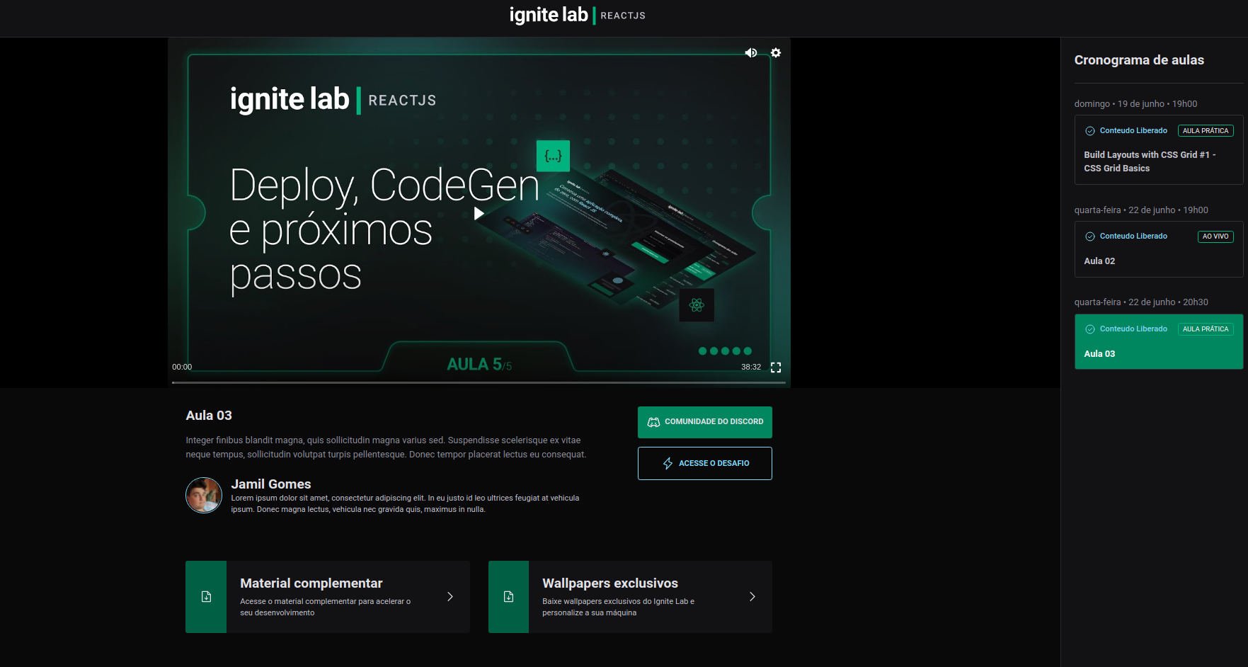 GitHub - jamil2gomes/ignite-labs: Projeto desenvolvido durante a Ignite ...