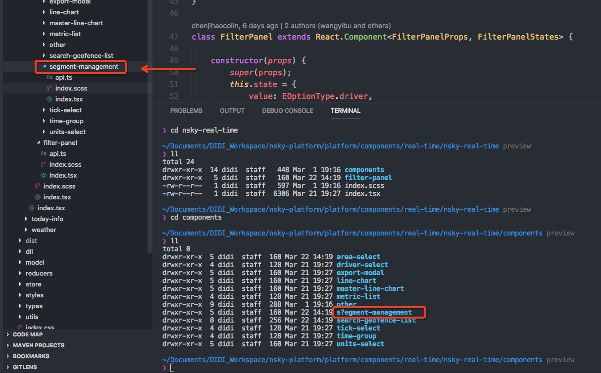 folder name with special char was hidden in the side bar. · Issue ...