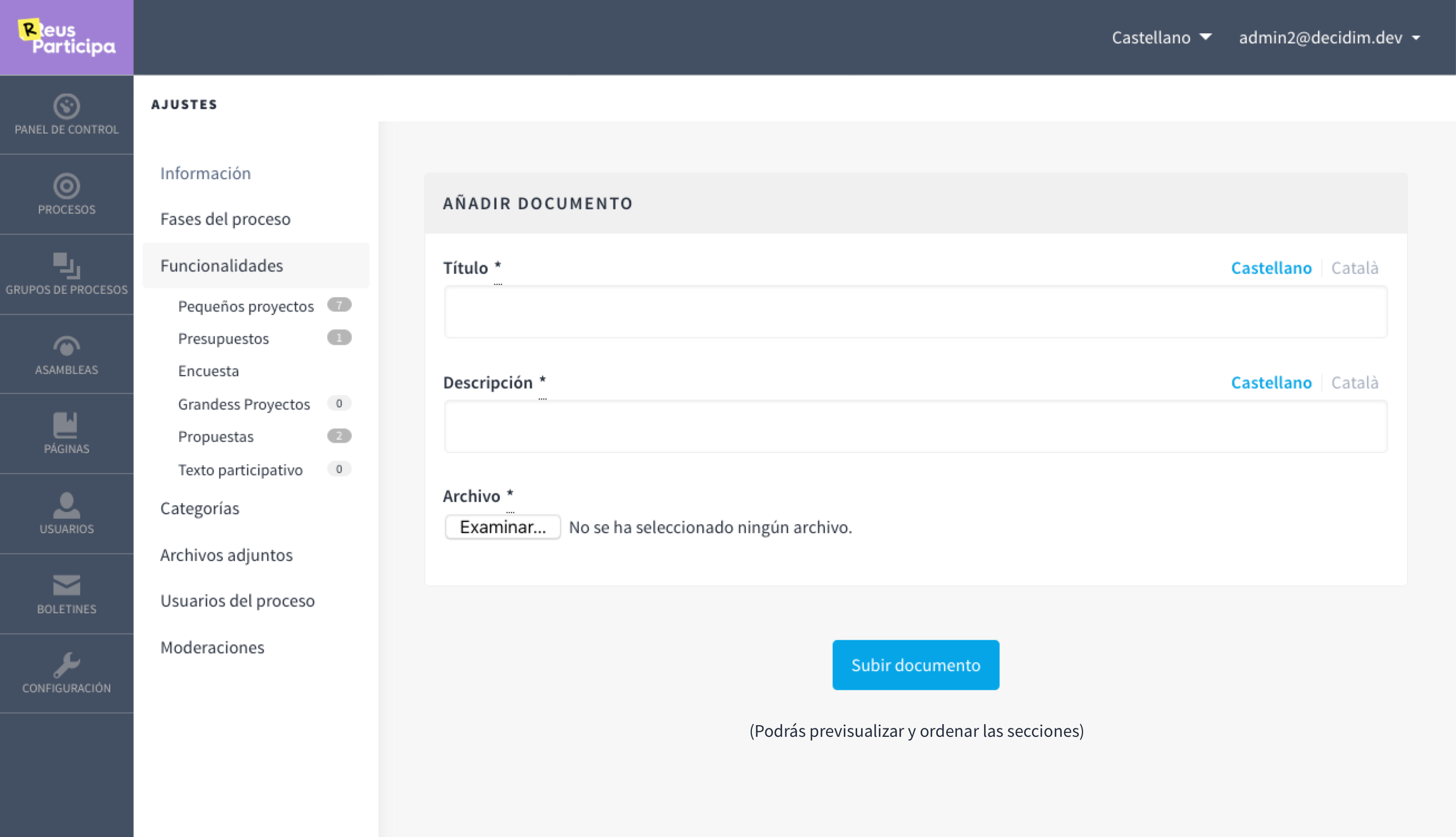 admin participatory texts - 1 upload