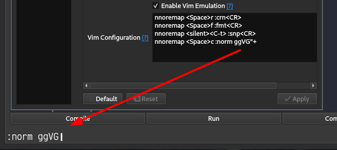 Mapping something to `"` in the vim configuration is considered as a ...