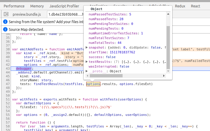 No tests found using the addon-jest · Issue #2367 · storybookjs ...