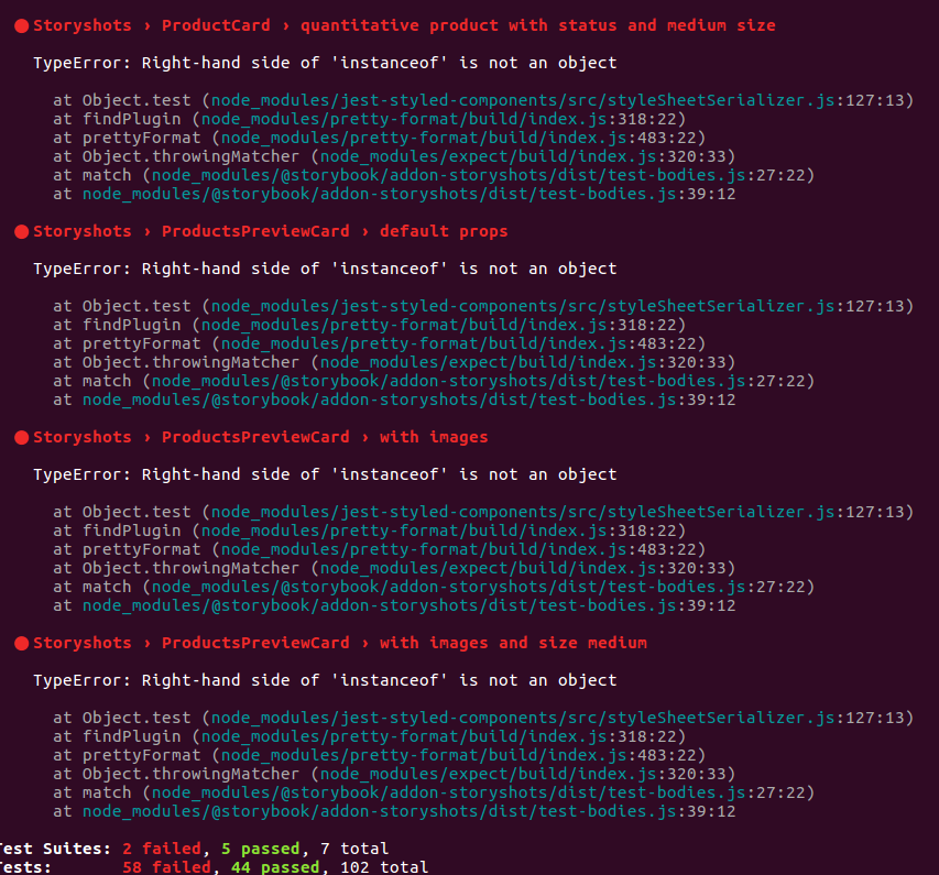 Failed snapshot when use jestpuppeteer preset · Issue 178 · styled