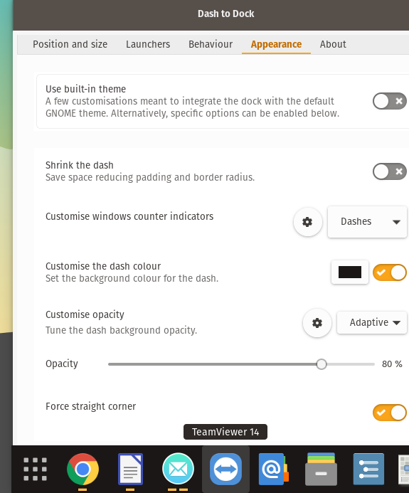 problem with dash to dock in PopOS Menu Button · Issue #806 · micheleg ...