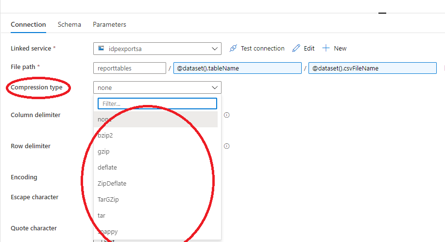 Support for compression type in azurerm_data_factory_dataset_delimited ...