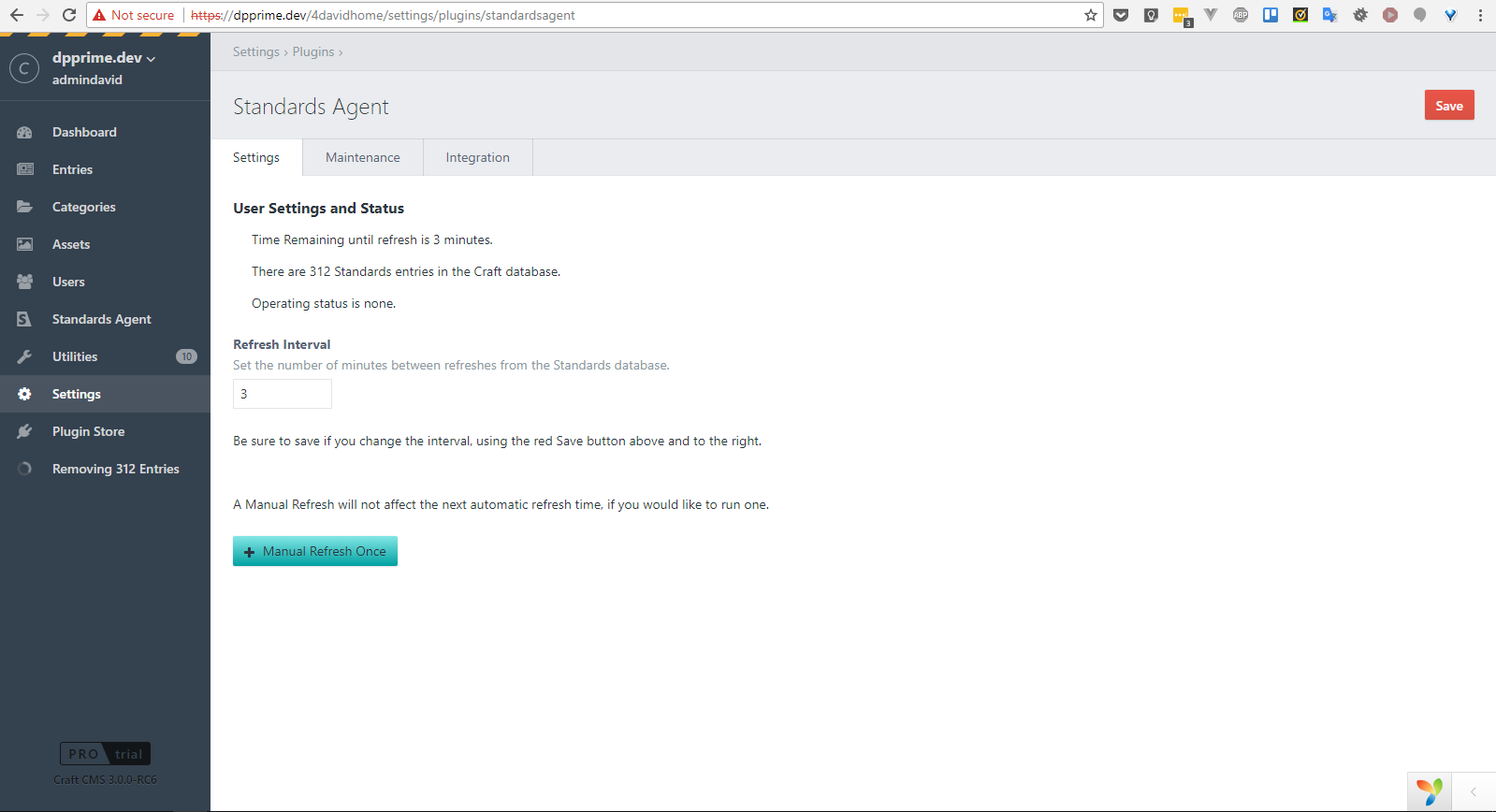 With using tabs in plugin settings, in Craft 3 they aren't formatted on ...