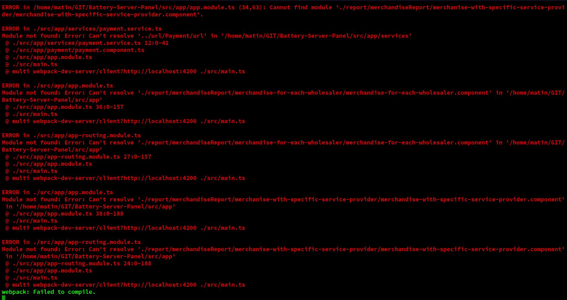 Ng serve works in Windows but fails in Ubuntu · Issue #12283 · angular ...