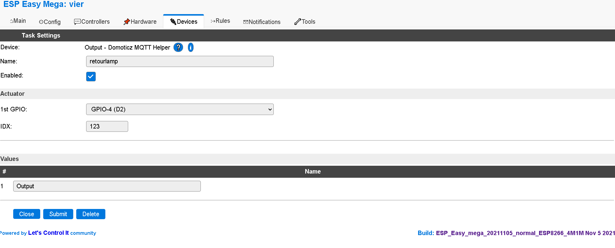 mqtt commands from Domoticz · Issue #4043 · letscontrolit/ESPEasy · GitHub