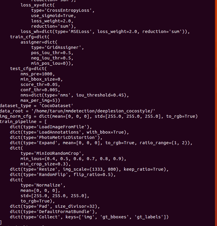 YOLOV3 help "The testing results of the whole dataset is empty