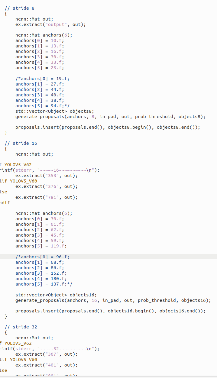 推理三个output该写多少？ · Issue #4592 · Tencent/ncnn · GitHub