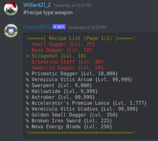 🐛 Bug Report: #!recipe items are unsorted · Issue #1173 ...