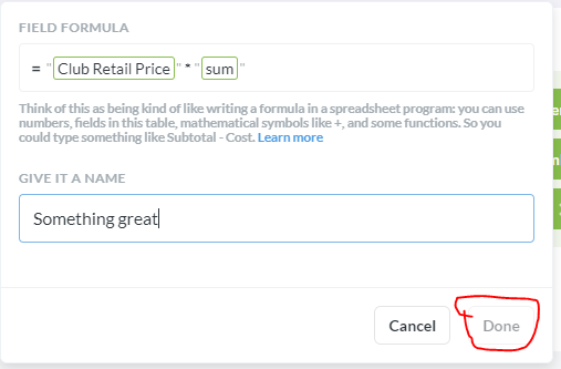 Custom fields, done button is disabled · Issue #10578 · metabase ...