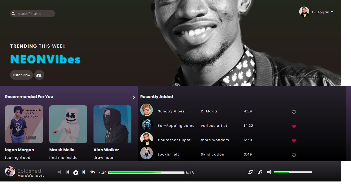 GitHub - Drew1998-ocan/musicapp: Music App Frontend