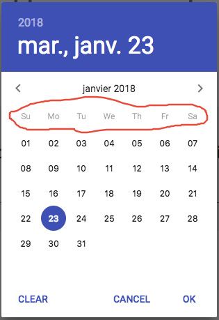 Set first day in calendar to Monday · Issue #185 · mui/material-ui ...