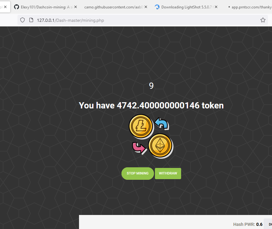 GitHub - Elexy101/Dashcoin-mining: A simple mining script written in ...