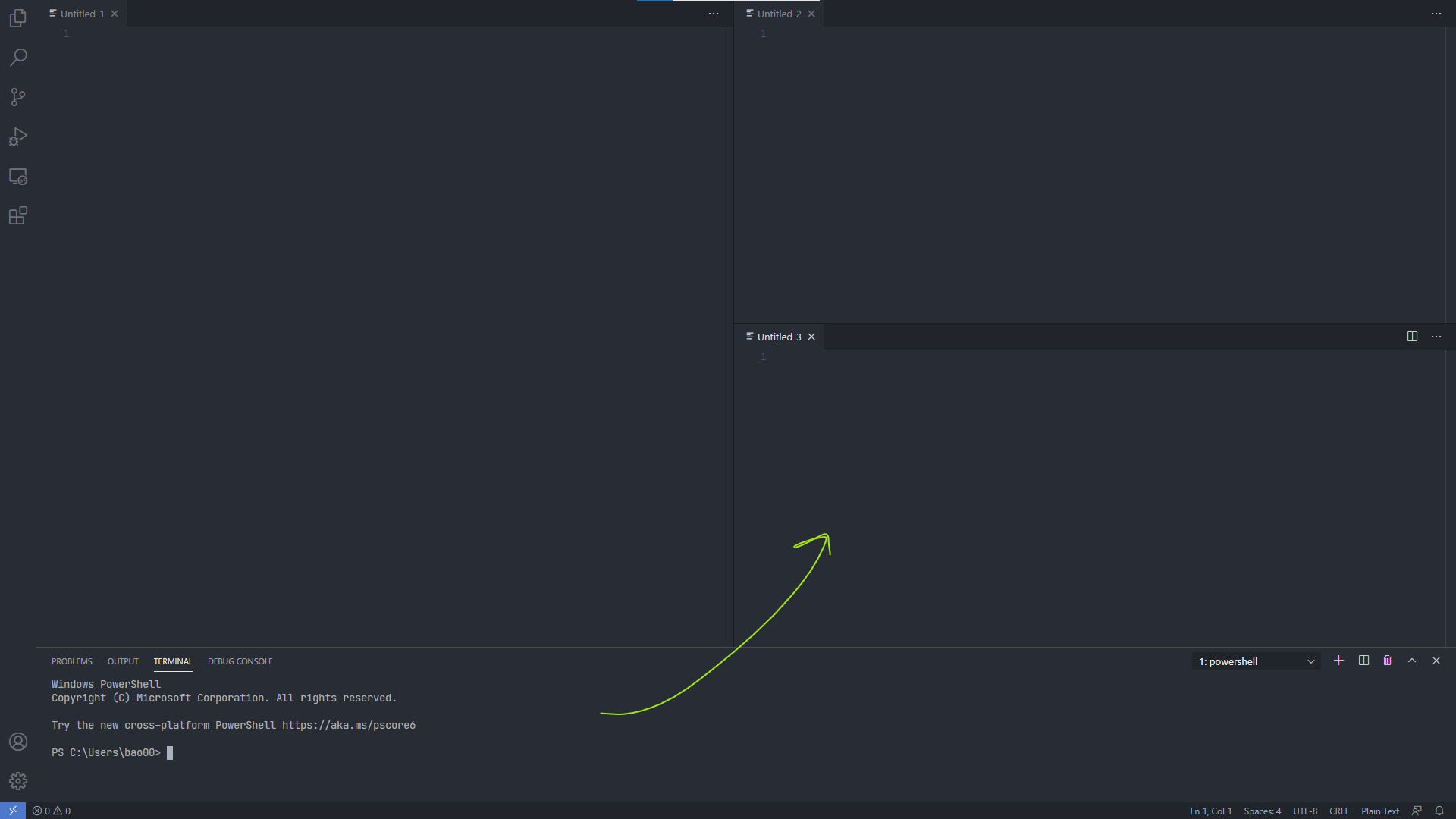 Hope the terminal window arrangement can be more flexible · Issue ...